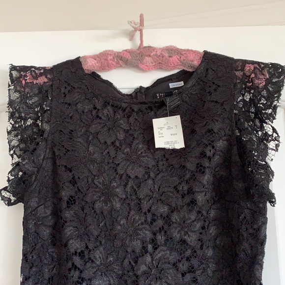 Black lace dress - Picture 2 of 8